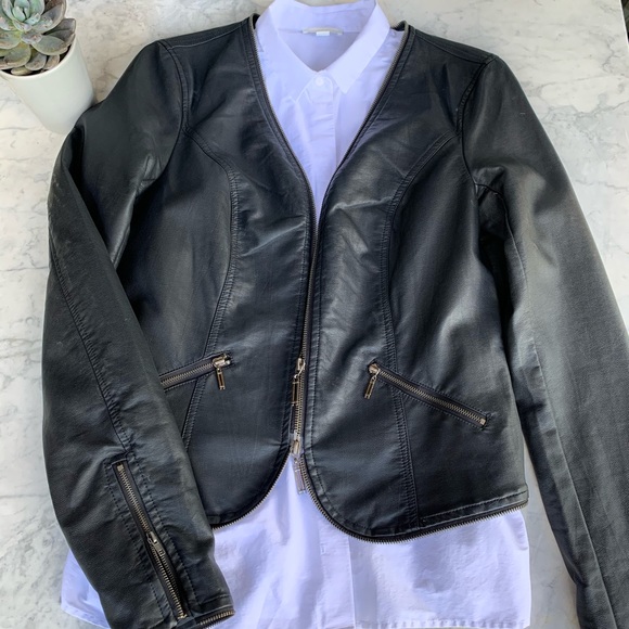 Vegan Leather Jacket